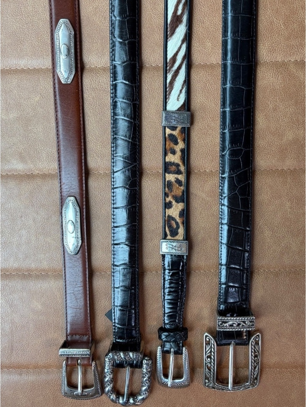 Vintage Lot of Brighton Belts size small